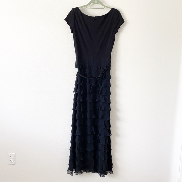 Victoria Royal Ltd Silk Maxi Tiered Dress - Picture 15 of 16